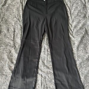 Urban Outfitters Black Boot-Cut Dress Pants